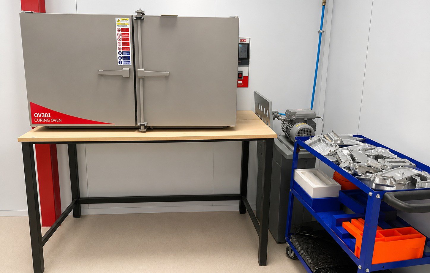 Forno tecnico per curing e polimerizzazione